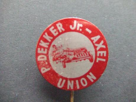 P. Dekker jr Union Axel rood